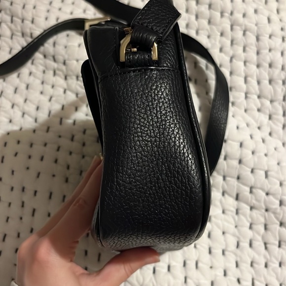 Demellier Oxford black leather crossbody bag - Picture 4 of 7